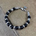 Bransoletka z onyksu - masywna