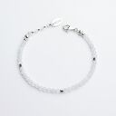 Bransoletki z kamienia księżycowego i srebra