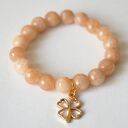 Set caffe jade, twine, pearls&Swarovski
