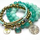 MINT AND GOLD SET