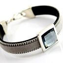 bransoletka JOYEE POSH grey & cristal