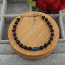 Bransoletka damska hematyt apatyt onyx
