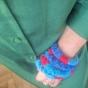 Bransoletka handmade uniwersalna duża materiałowa Energetyczna Box X1