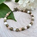 Bransoletka retro w pastelowych odcieniach w205