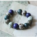 Morska bransoletka broszka koliber