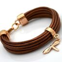 bransoletka JOYEE COPPER ROSE DRAGONFLY