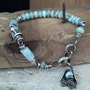 Larimar - bransoletka