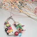 Kolorowa bransoletka uniwersalna handmade Box p1 w stylu boho