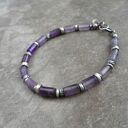 bransoletka z ametystem