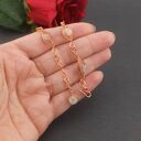 Bransoletka z miedzi z cytrynem dla kobiety