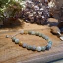 Bransoletka handmade jadeit amazonitowy, awenturyn