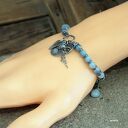 Akwamaryn - bransoletka 017