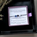 Bransoletka na urodziny z kamieniami naturalnymi - personalizowany prezent od serca
