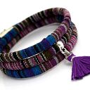 bransoletka boho MAGNETOOS TITICACA z chwostem