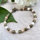 Bransoletka retro w pastelowych odcieniach w205