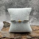Ręcznie robiona bransoletka chainmaille z hematytem Omnis Lapis