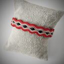 Bransoletka sutasz ze szklanymi koralikami