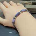 LEPIDOLIT X 3 - bransoletka