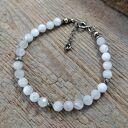 Bransoletka z kamienia księżycowego