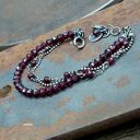 Granat - bransoletka 024