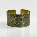 Mozaika - mosiężna bransoletka (2506 03) ooak