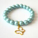 Bransoleta frozen blue&butterfly