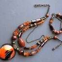 Boho bransoletka z minerałów - unikatowy prezent handmade