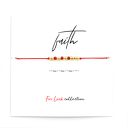 Bransoletka For Luck - Faith - złota