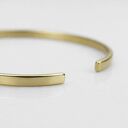 Prosta - mosiężna bransoletka - różne rozmiary (2512 -05)