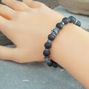 Bursztyn - bransoletka 011