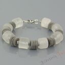 Bransoletka z kryształem górskim