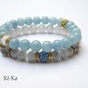 LIGHT BLUE, GREY AND WHITE DUO
