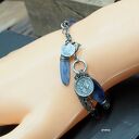 Kyanit - bransoletka 017