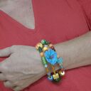 Kolorowa bransoletka na lato boho - energetyczna Frida