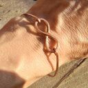 Bransoletka z miedzi - symbol nieskończoności /1/