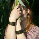 Lawa - mosiężna bransoleta (2100 -20) outlet