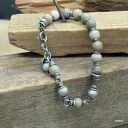 Krzemień pasiasty - bransoletka 07