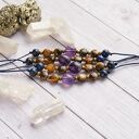 PANNA - zodiac collection - tygrysie oko, ametyst