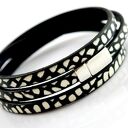 bransoletka MAGNETOOS TRIPLE mozaik black & white