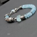 Akwamaryn XXL - bransoletka 03