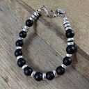 Bransoletka z onyksu - masywna