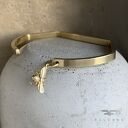 Bransoletka Honey - Mosiądz z Pszczołą