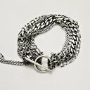 KSZU - Multi Chain Silver Bracelet