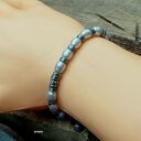 Srebrne perły - bransoletka 026