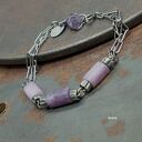 LEPIDOLIT X 3 - bransoletka