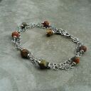 bransoletka malowana jesienią