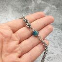 Omnis Lapis - bransoletka chainmaille z apatytem