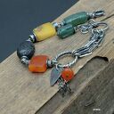 Bursztyn w towarzystwie - bransoletka 06