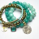 MINT AND GOLD SET