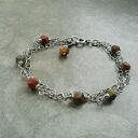 bransoletka malowana jesienią